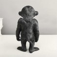 thumbnail image 3 of Animal Art Sculpture Desktop Statue & Sticky Note Memo Board - Stylish Black Decor for Home Office Organization, 3 of 5