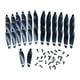 thumbnail image 1 of 32 hélices para drones, accesorios para drones, actualización, instalación sencilla y compacta, reparación y reemplazo con tornillos para L900GPS, 1 of 8