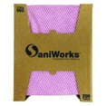 thumbnail image 4 of Hospeco SaniWorks® Choice Counter Towels, 12" x 21", Pink/White, Pack Of 200 Towels, 4 of 4