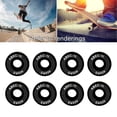 thumbnail image 1 of Almacén de patineta de material acero de 8 piezas, 608RS ABEC-11 Reemplazo sellado Warehouse Wheels, rodamiento de rodillos de metal para cubiertas de longboar Negro, 1 of 8