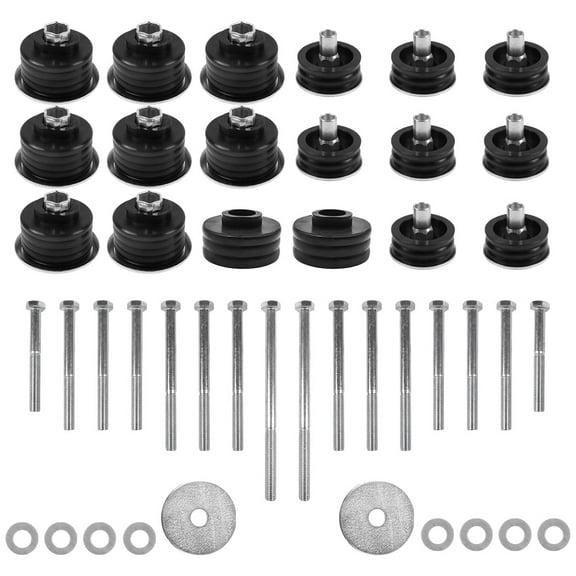 1999-2007 Ford F350 Super Duty 4wd 2wd all cabs Polyurethane Body Mount Bushings