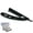 Black, variant on BARBER SALON NAVY BLUE HAIR SHAPER SHAVER STRAIGHT RAZOR + 5 SHAPER BLADES FREE