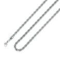 thumbnail image 1 of TINGN Silver Chain for Men 4mm 20 Inch Stainless Steel Silver Twist Rope Chain Necklace for Men, 1 of 7