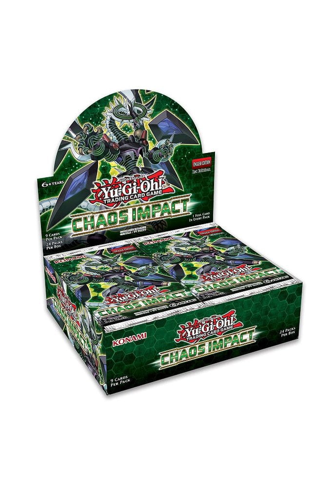YUGIOH CHAOS IMPACT SPECIAL EDITION BOOSTER DISPLAY SE NEW SEALED BOX cards 