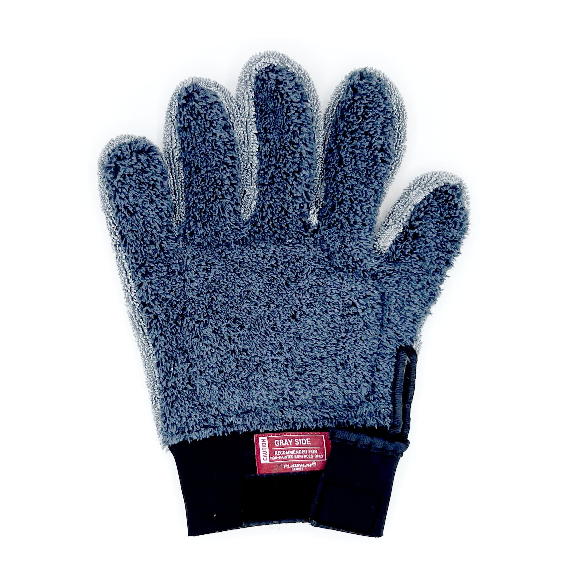 Platinum Series 2-in-1 Microfiber Wheel Cleaning Wash Glove – Car Detailing Mitt for Rims, Lug Nuts & Interior Cleaning, Scratch-Free & Lint-Free