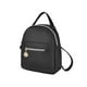 thumbnail image 2 of Qarigey de cuero PU a prueba de polvo, de moda, bolso de hombro ligero, de regalo de gran capacidad para viajes de mujer Mochilas Negro, 2 of 6