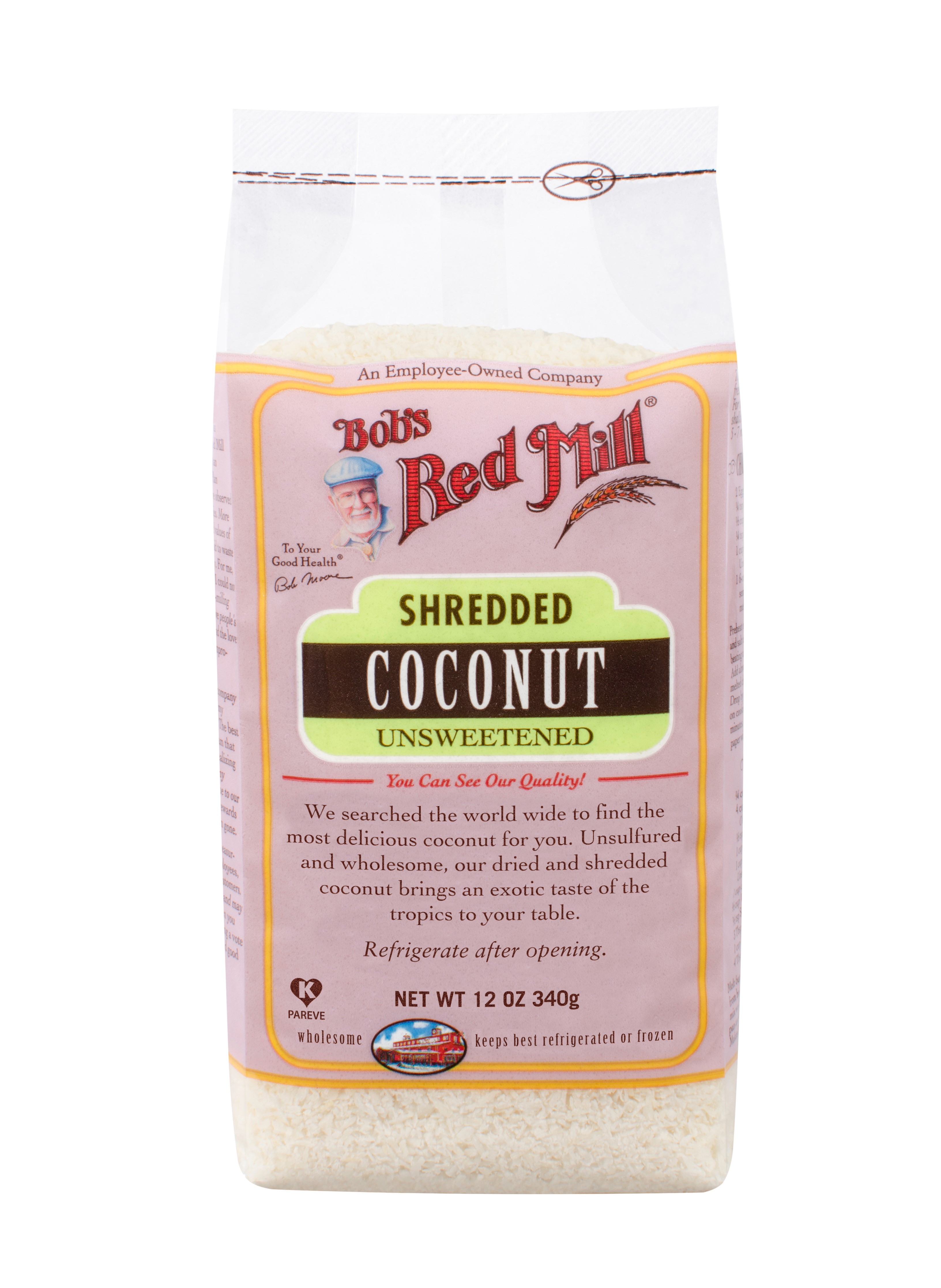 Bob's Red Mill Shredded Coconut, Unsweetened, 12 Oz by Bob'S Red Mill