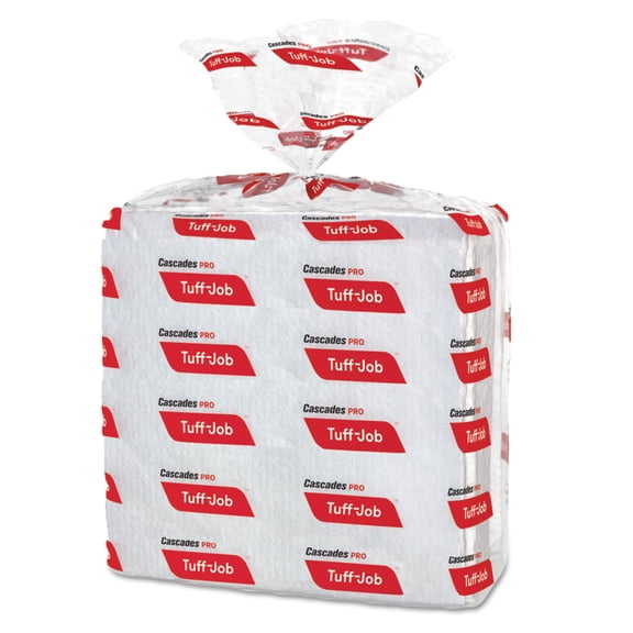 Cascades PRO Tuff-Job S600 High Performance Wipers 12 x 13 50/Bag 18 Bag/Carton W620
