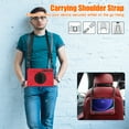 thumbnail image 5 of TECH CIRCLE Galaxy Tab S9 FE+/S9+/S8+/S7 FE/S7+ 12.4" Case,Rotatable Kickstand Heavy Duty Silicone Case with S Pen Holder Shoulder Strap Full Shockproof Rugged Protective Galaxy Tab 12.4" Case,Red, 5 of 11
