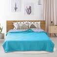 thumbnail image 3 of Summer Ice Silk Thin Blanket, Lightweight Breathable Cooling Throw, Machine Washable Soft Bedspread for Hot Sleepers, 3 of 5
