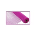 thumbnail image 3 of 10" Poly Deco Mesh Ribbon: Wide Foil Metallic Hot Pink, 3 of 3