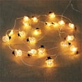 thumbnail image 2 of Vikakiooze 2022 2 Meters Christmas Lights 20 LED Snowflake String Lights Waterproof Lights For Patio Garden Party Home Xmas Decor Christmas Decorations, 2 of 6
