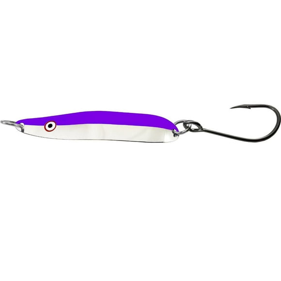 Gibbs G-30519 Wee G Cuillère à la traîne Nickel/Violet Cuillère à la traîne Nickel/Vi