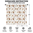 thumbnail image 2 of Blackout Kids Curtains,Flower and Highland Cow Childrens Insulated Curtains Set Of 2,Bedroom Essentials,Toddler Room Decor 42"x84"(106x213cm), 2 of 4