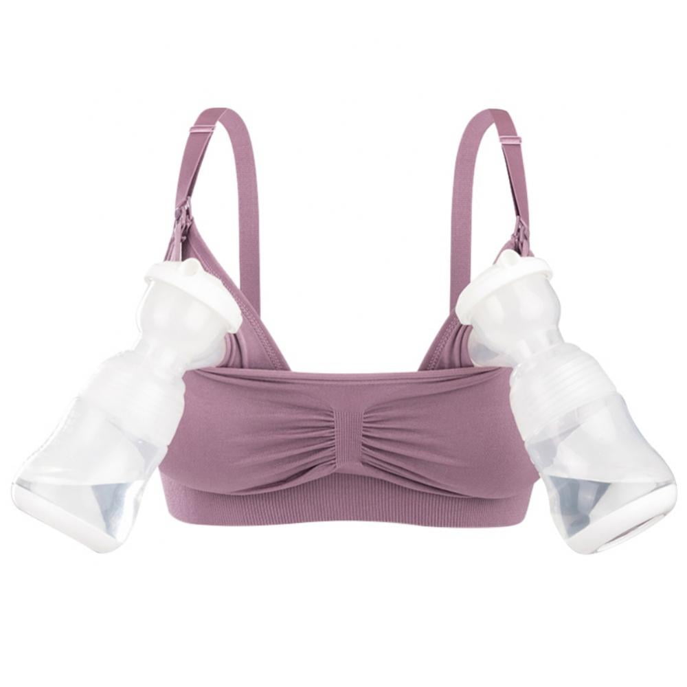 Monfince Hands Free Pumping Bra, Adjustable Breast-Pumps Holding