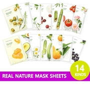 [ Nature Republic ] Real Nature Mask Sheet ( 14 Kinds Set )