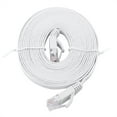 thumbnail image 1 of Cable plano de red Ethernet RJ45 CAT6, cable UTP para router, 1000 m, blanco, 3 metros, 1 of 1