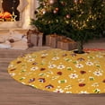 thumbnail image 6 of Yiaed Bees And Ladybug Print Christmas Tree Skirt , Tree SkirtsTree Mat for Christmas Winter Holiday Indoor Decorations-30", 6 of 7
