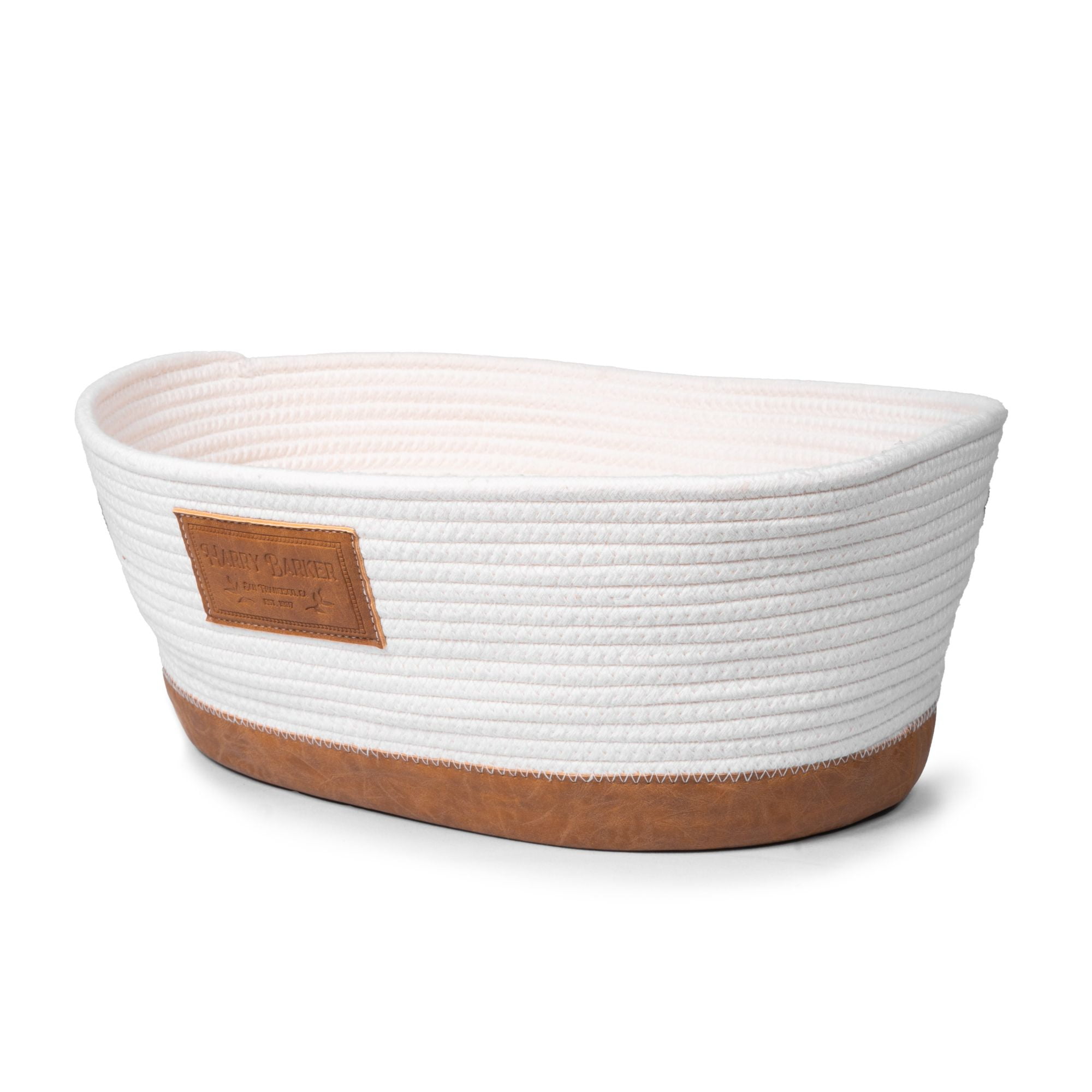 Harry Barker White Rope Cat Bed, One Size