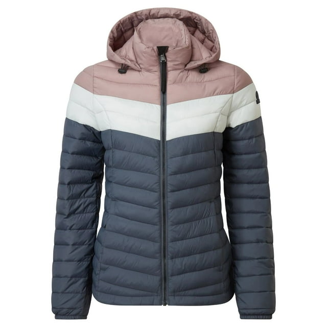 TOG24 Veste Matelassée à Blocs de Couleur pour Femmes