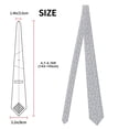 thumbnail image 2 of Fotbe Fun Rabbit Corbata Clásica para Hombre con Estampado – Corbata de Seda Jacquard Tejida, para Negocios, Bodas y Eventos Formales, 2 of 7