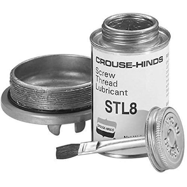 Crouse-Hinds STG8 Lubrifiant pour Fil 8 oz Canette Ambre