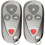 2 PACK KeylessOption Keyless Entry Remote Control Car Key Fob Replacement E4EG8D-444H-A for 2001-2004 Acura TL CL RL
