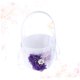 thumbnail image 4 of unbranded 1Ud Cesta Morada De Flores Para Para Y Eventos Especiales, 4 of 8