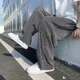 thumbnail image 3 of Pantalones para hombre Hip Hop Pantalones casuales a cuadros Hombre Hippie Sueltos Harajuku Largos Moda Elegante Poliéster Venta Tendencia clásica Nuevo en, 3 of 5