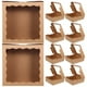 thumbnail image 1 of 10 cajas de regalo con ventana: cajas cuadradas para galletas, cumpleaños, bodas, fiestas, repostería, cajas de papel para cupcakes y postres., 1 of 6