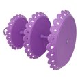 thumbnail image 3 of 2 Pcs 3-Tier Cupcake Stand Fruit Plate Cakes for Wedding Home Birthday Tea Party Serving Platter(Purple), 3 of 7