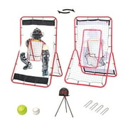 Net Playz Personal Speed Radar Baseball Softball 2 In 1 Pitching & Rebound Trainer Combo by TRI GREAT USA CORP.
