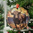 thumbnail image 2 of Ornament Suncatcher Bull, Bull 2D Flat Colorful Window Hanging, Handcrafted Decorative Home Decor Piece, for Bull Lovers, 2025, Holiday 2025, Holiday Decoration, Seasonal, 2 of 5