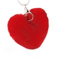 thumbnail image 1 of kurtrusly Hair Ball Heart Shape Pendant Handbag Keychain Key Buckle Ring Mobile Phone Hanging Decor, 1 of 8