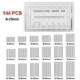 thumbnail image 1 of Stainless Steel Watch Band Strap Spring Bars Link Pins Repair Tool Set 144PCS, 1 of 7