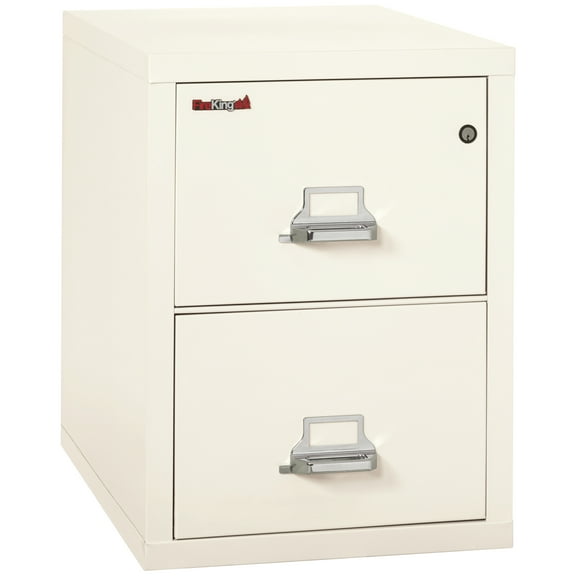 FireKing Fireproof 2 Drawer Vertical Filing Cabinet