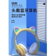 thumbnail image 6 of Head-mounted Cute Cat Ear Bluetooth Headphones Wireless Sports Cat Ear Bluetooth Headphones Folding Headphones, 6 of 20
