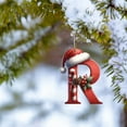 thumbnail image 4 of Christmas Acrylic 26-letter Xmas Hat-style Personalized DIY Hangings Decoration for Christmas Tree Ornaments, 4 of 4