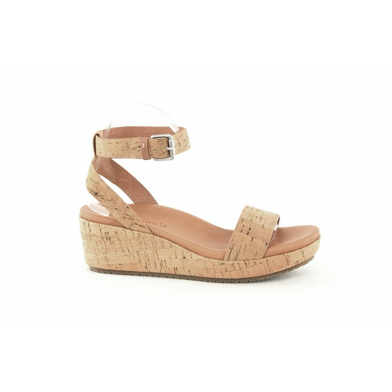 Gentle Souls By Kenneth Cole Morrie Wedge Sandals Natural