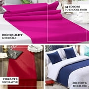 Efavormart WHITE Premium Polyester Table Top Runner For Weddings Birthday Party Banquets Decor Fit Rectangle and Round Table