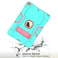 thumbnail image 5 of SOATUTO For iPad 9th Generation Case iPad 8th Generation Case iPad 7th Gen Case iPad 10.2 inch 2021 / 2020 / 2019 Case Heavy Duty Rugged Shockproof Kids Friendly Protective Cover - Green+Pink, 5 of 6