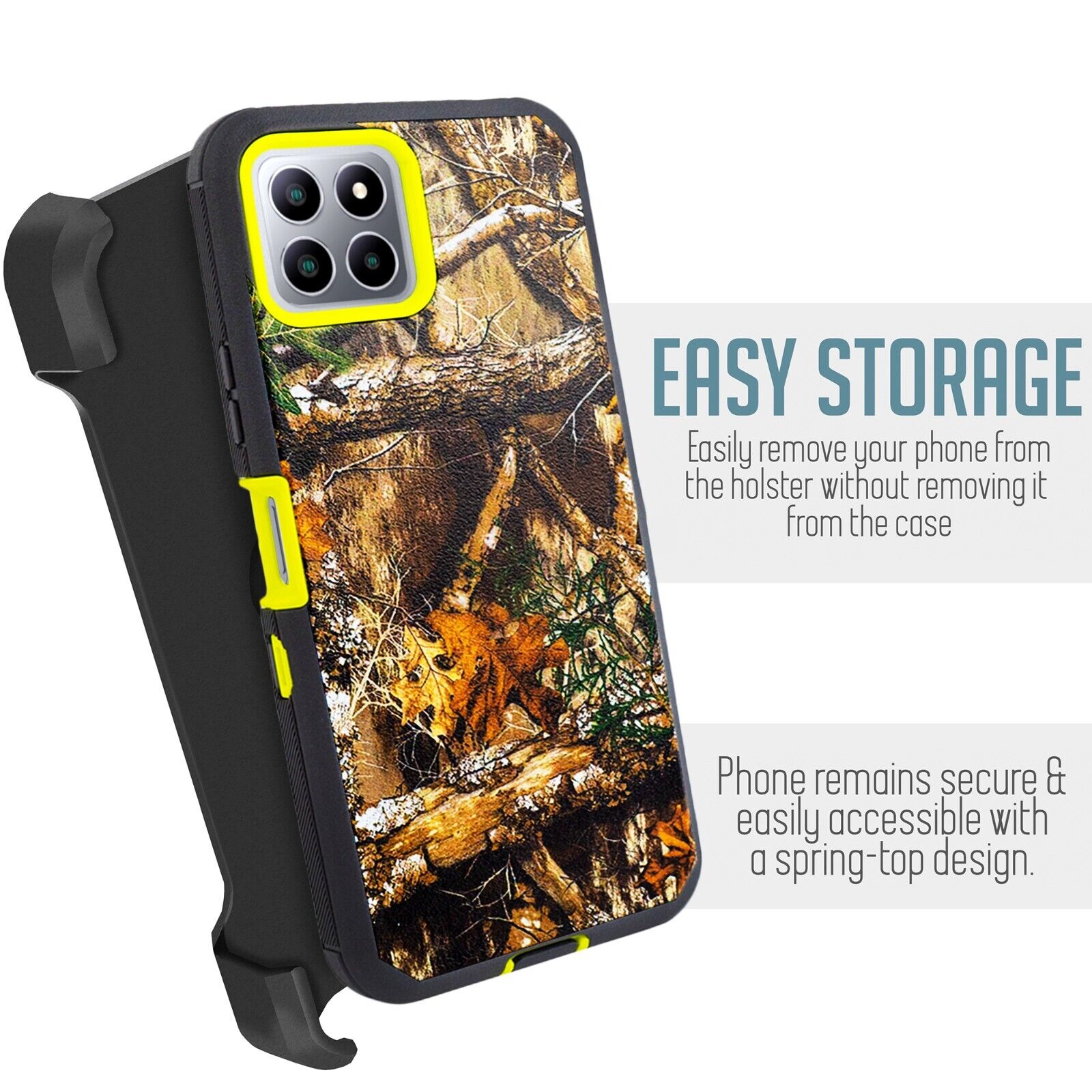 TJS Funda Compatible Con Boost Mobile Celero 5G Plus 2023 De 7.0 - Foto 9