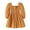 Brown, variant on Happy Town Toddler Girl Fall Clothing Long Sleeve Dress Girl Solid Color Casual Fall Winter Clothes