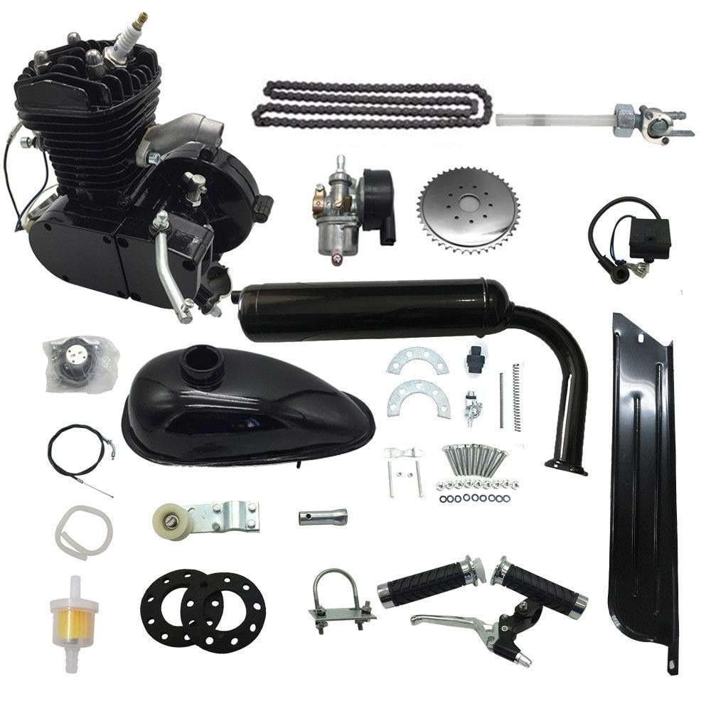 Ktaxon 80cc Powerful 2 Stroke Bicycle Motor Engine Gas Kit Black