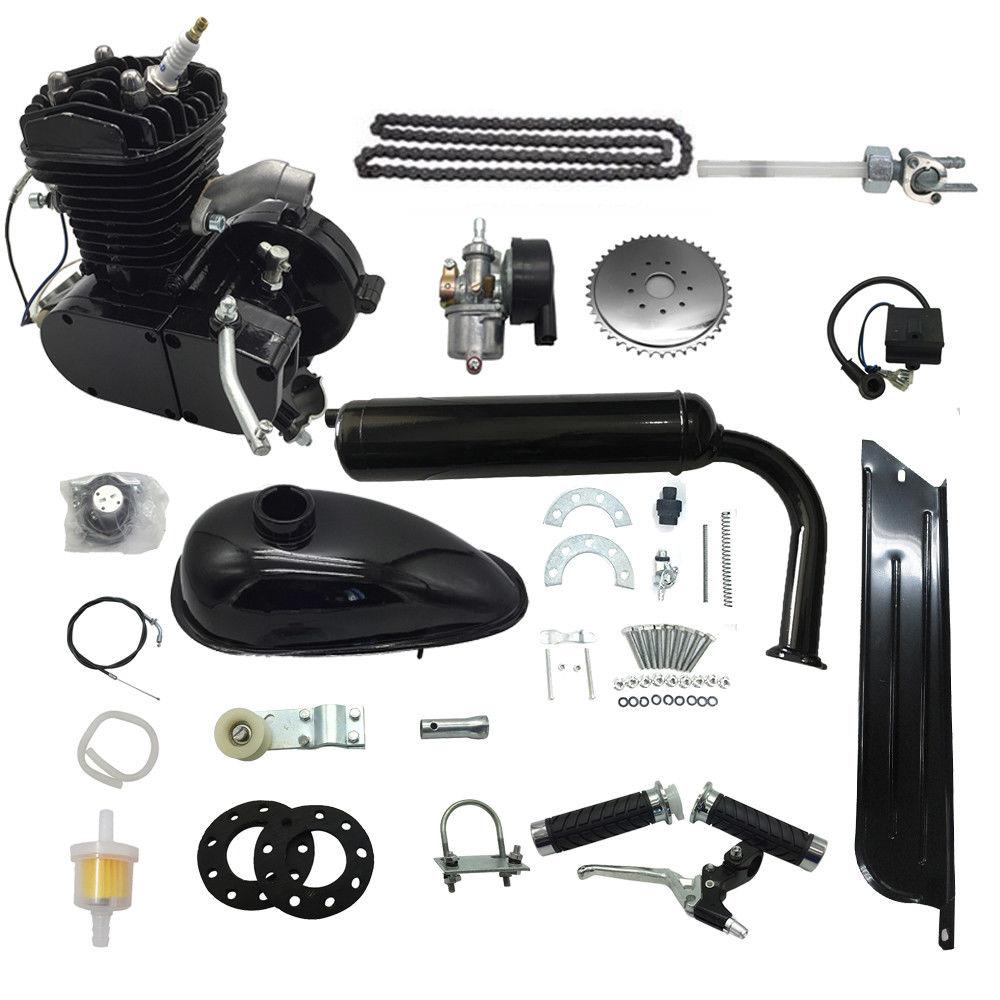 Ktaxon 80cc Powerful 2-Stroke Bicycle Motor Engine Gas Kit, Black - image 4 of 6