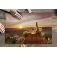 thumbnail image 3 of White Wine with View of Chianti, Tuscany, Italy A-91442 (19x27 inches, Premium 500 Piece Jigsaw Puzzle for Adults and Family, Made in USA), 3 of 4
