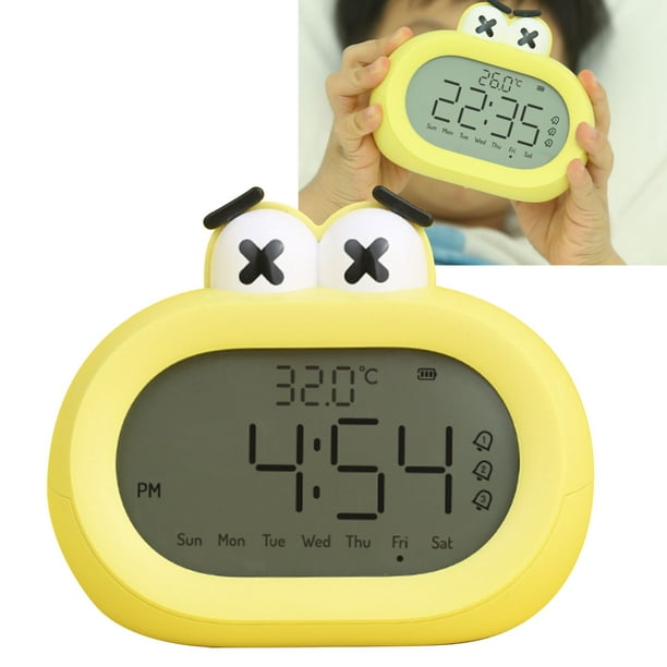 Reloj Despertador Digital Para Niños, Reloj Digital De Dibujos