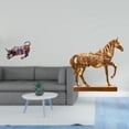 thumbnail image 2 of Colección Contemporánea De Esculturas De Animales De Resina, Figuras Coloridas De Toros Y Caballos, Obras De Arte Feng Shui Para La Decoración De La Sala De Estar Y La Oficina., 2 of 8