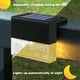 thumbnail image 3 of Naiovety Luz de cerca de patio Panel solar LED Blanco cálido 3000K Lámpara de escaleras de patio recargable Resistente a la intemperie Decoración de Iluminación y accesorios Naiovety HA009222-00, 3 of 6