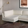 thumbnail image 5 of Theodore Living Room Pillow Back Beige Boucle Fabric Left-Facing Sectional Sofa, 5 of 7